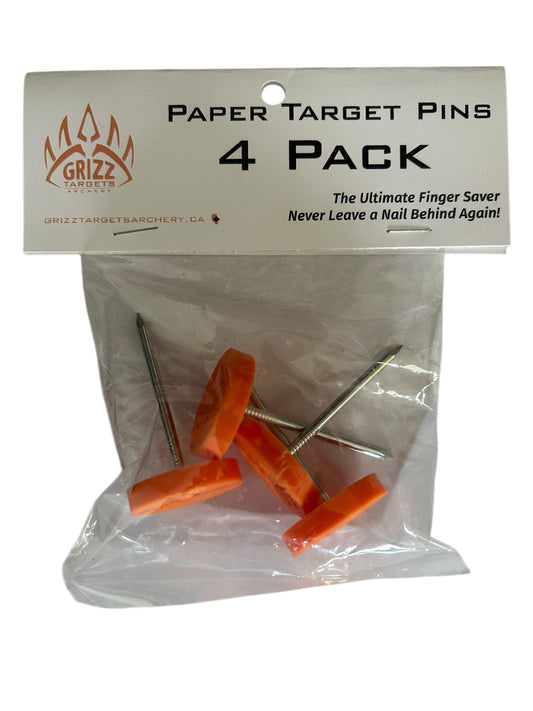 GRIZZ Paper Target Pins